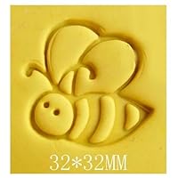 Areena Shop Little Bee Pattern Mini DIY Soap Stamp Chaprter Seal 3.23.2cm