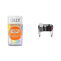 OLLY Beat The Bloat Capsules for Women Digestive Support with Essential Medical Supply Universal Bed Rail Pouch