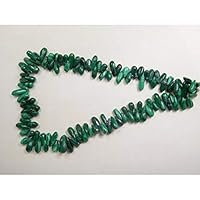 Natural Malachite Smooth Finished Tear Drop Beads 15 Inch Long Strand Uc2 Tear Drop Bead,Teardrop Beads,Drop Beads,Faceted Beads Code-HIGH-43726
