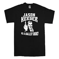 Jason KEEDER Fan - Man Flipping Bird - Ohio PLAYAZ T Shirt