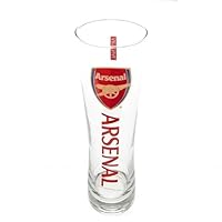 Arsenal Official Tall Beer Glass - Multi-Colour