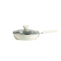 Ceramic Frying pan Non-Stick pan Household pan Fried Egg Steak Fried pan Induction Cooker Gas Cooker Suitable