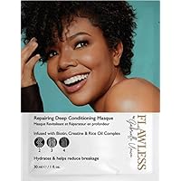 Flawless by Gabrielle Union - Repairing Deep Conditioning Hair Treatment Mask for Natural Curly and Coily Hair, 1 OZ