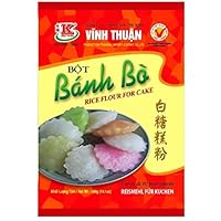 Vinh Thuan Bot Banh Bo (Rice Flour for Cake) 400g - It is used to make traditional Vietnamese white sugar sponge cakes.