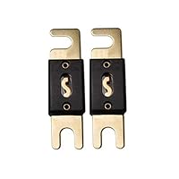 ANL Fuse 150A 150 Amp For Car Vehicle Marine Audio Video System Gold 2 Pack (150 Amp)