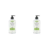 J.R. Watkins Gel Hand Soap, Scented Liquid Hand Wash for Bathroom or?Kitchen, USA Made and Cruelty Free, 11 fl oz, Aloe & Green Tea (Pack of 2)
