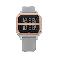 adidas by Nixon Digital Watch with Silicone Strap Z16-3272-00, Strap