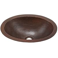 Copper Bath Sink (BO15) Small Oval Bath Sink