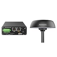 Peplink MAX Transit Duo Pro Wi-Fi 6 Router and Peplink Mobility 42G 5G Ready Antenna System Bundle