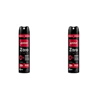 ABOVE Feel Free Zero, 3.17 oz - Spray Deodorant for Men - 12-Hour Protection - No Stain - Dry Spray - Aluminum Free Deodorant Spray - Cruelty-Free (Pack of 2)