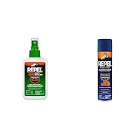 Repel 100 Insect Repellent 4-Fluid Ounce Pump Spray & Repel Permethrin 6.5-Fluid Ounce Clothing and Gear Insect Repellent