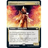 Magic: The Gathering - Silverquill Silencer - Extended Art - Strixhaven: School of Mages