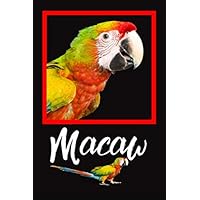 Macaw: This Customized, Easy to Use, Daily Bird Log Book is Perfect to Look After All Your Bird's Needs. Great For Recording Feeding, Water, Cleaning and Bird Health & Activities.