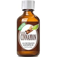 Healing Solutions 120ml Oils - Cassia Cinnamon Essential Oil - 4 Fluid Ounces