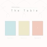 NUEST NU'EST - The Table [1+2+3 ver. Set] (7th Mini Album) 3 Albums+3 Folded Posters+Extra Photocards Set