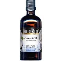 Coconut Oil - 100% Pure, Cold Pressed (3.40 fl oz, ZIN: 428132) - 3 Pack