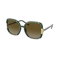 Tory Burch TY9071U Square Sunglasses for Women + BUNDLE With Designer iWear Eyewear Kit