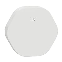 Schneider Electric CCT592012 Wiser Smart Home Water Sensor, Standalone or via App, Reliable Alarm via Siren and Push Notification in the Smartphone App for Humidity and Water