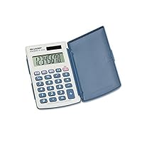 EL243SB Sharp EL243SB Handheld Calculator - 8 Digit(s) - LCD - Battery/Solar Powered - 2.5