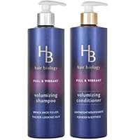 Volumizing Shampoo and Conditioner SET. 12.8 Fl Oz. Each Bottle. Full & Vibrant with Biotin. Fullness and Body For Fine or Thin Hair. Paraben and Dye Free.