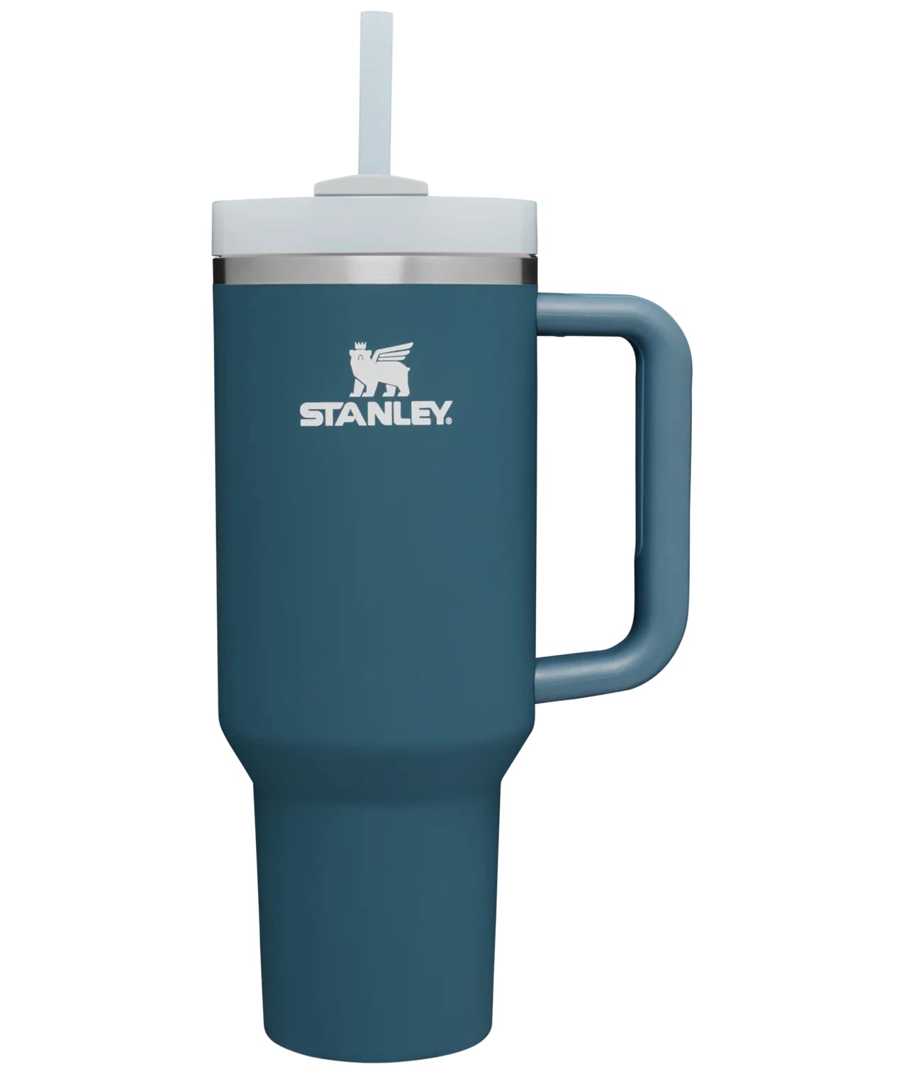 The Quencher H2.0 FlowState™ Tumbler (Soft Matte) | 40 OZ Stormy Sea