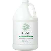 Botanicals HEMP Herbal Moisturizing Conditioner, Enriched with 100% Pure Natural Hemp Seed Oil, 100% Vegan & Cruelty-Free, 1 Gallon Refill