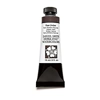 Daniel Smith Extra Fine Watercolor 15ml Paint Tube, Raw Umber (284600097), 0.5 Fl Oz (Pack of 1)