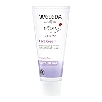 Weleda Baby Sensitive Care Face Cream, 1.7 Fluid Ounce, Plant Rich Moisturizer with White Mallow, Pansy and Sweet Almond Oil