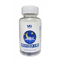 VitaGlobe Melatonin 5mg Gummy - Non-GMO, Vegan and Natural Sleep Aid Supplement, Relieves Occasional Sleeplessness, 100 Count