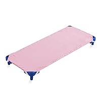 Toddler Size Daycare/Pre-School Cot Sheet 2 Pack, 23 x 40, Pink, Breathable Polyester, for Boys and Girls