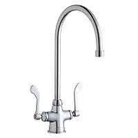 Elkay LK500GN08T4 Single Hole Concealed Deck Faucet with 8