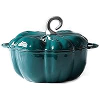 Ceramic Casserole Earthen Pot Enamel Pot Cast Iron Casserole Casserole with Lid - High Temperature Resistance, No Fading, Durable and Easy to Clean