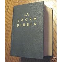 Ialian Bible La Sacra Bibbia (Huge, Leather-bound) Family Bible From 1944