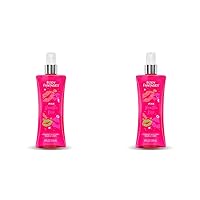 Body Fantasies SIGNATURE Fragrance Body Spray, Pink Vanilla Kiss Fantasy, 8 Fluid Ounce (BF44) (Pack of 2)