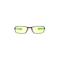 GUNNAR - Premium Gaming and Computer Glasses for Kids (age 12+) - Blocks 65% Blue Light - MOBA Razer Edition, Onyx, Amber Tint
