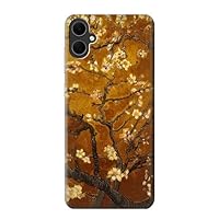 R2663 Yellow Blossoming Almond Tree Vincent Vangogh Case Cover for Samsung Galaxy A05