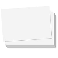 Sweetzer & Orange Blank Postcards for Mailing 60 White 4x6 Blank Post Cards Blank Mailable Postcards Set Make Your Own Printable Postcards 300gsm