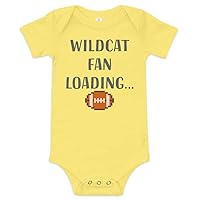 Wildcat Football Fan Loading Infant Short Sleeve One-Piece