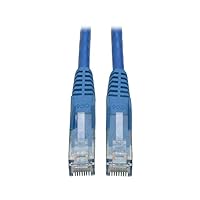Eaton Tripp Lite Cat6 Gigabit Snagless Molded Patch Cable (RJ45 M/M) - Blue - 50 Piece Bulk Pack, 7-ft.(N201-007-BL50BP)
