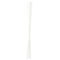 Homeford Aluminum Floral Wire, 26 Guage, 18-Inch, 40 Count (White)