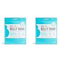 Munchkin Milkmakers Belly Mask for Pregnancy Skin Care & Stretch Marks, 1 Sheet Mask, 1.0 Count (Pack of 2)