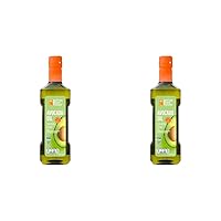 BetterBody Foods Refined Avocado Oil, Non-GMO Cooking Oil, Kosher, Keto and Paleo Diet Friendly, for High-Heat Cooking, Frying, Baking, 100% Pure Avocado Oil, 500 mL, 16.9 Fl Oz (Pack of 2)