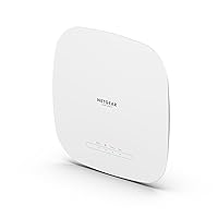 NETGEAR Cloud Managed Wireless Access Point (WAX615) - WiFi 6 Dual-Band AX3000 Speed | Up to 256 Client Devices | 802.11ax | Insight Remote Management | PoE+ Powered or AC Adapter (not Included)