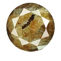 4.11 cts. CERTIFIED Round Cut Brownish Gray Color Loose Natural Diamond 18561 by IndiGems