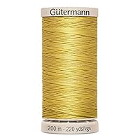 Gutermann Hand Quilting Waxed Sewing Thread 200m 758 - each