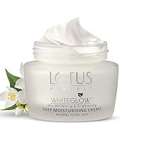 WhiteGlow Deep Moisturising cream, SPF 20, Face cream for Dry skin, 60g