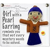 Girl with a Pearl Earring Original String Doll Gang Keychain Clip