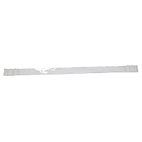 Body Wrappers Womens Wide Clear Bra Back Strap 13 by 1.25 Inches Style 008