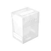 Ultimate Guard - Deck Box: Deck Case 80 Count Translucent/Transparent Toy UGD010251