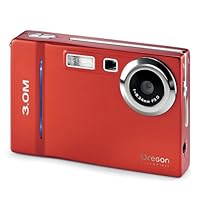 Oregon Scientific DS6688-R 3MP ThinCam Digital Camera (Red)